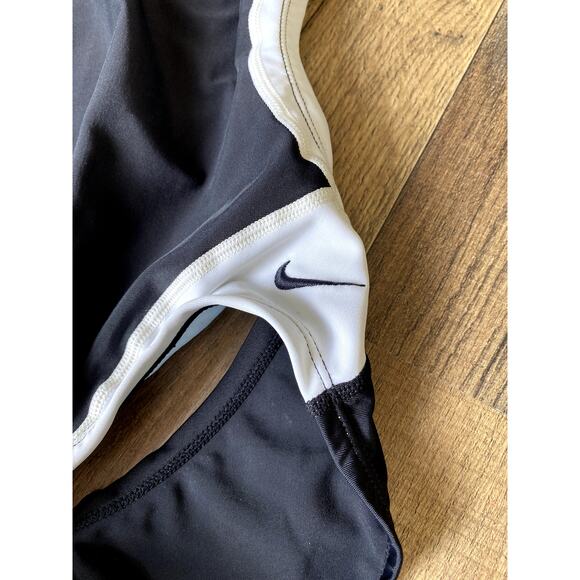 Nike Womens SZ 8 Black/White/Gray One Piece Swimsuit - Picture 3 of 8